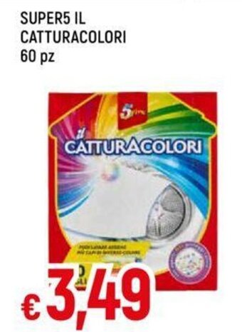 Galassia SUPER5 IL CATTURACOLORI 60 pz offerta