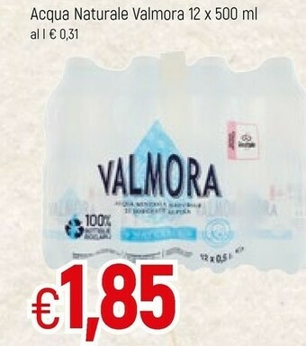 Famila Valmora Acqua Minerale Naturale Frizzante offerta