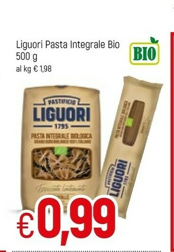 Famila Pastificio liguori Penne Rigate N°42 Bio 500 G(ml) offerta