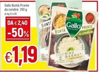 Famila Gallo Bonta Pronte Da Condire offerta