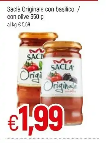 Famila Saclà Originale Con Olive 350 G(ml) offerta