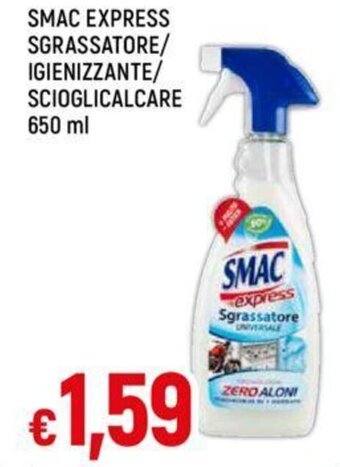 SMAC EXPRESS SGRASSATORE/ IGIENIZZANTE/ SCIOGLICALCARE 650 ml