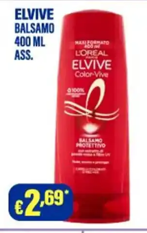 ELVIVE BALSAMO 400ml ASS.