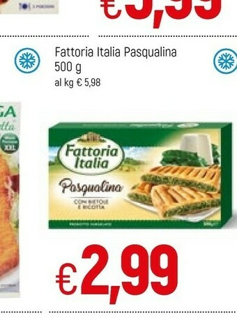 Famila Fattoria italia Pasqualina 500 G offerta