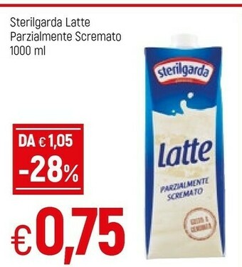 Famila Sterilgarda Latte parzialmente scremato offerta