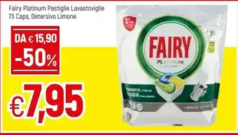 Famila Fairy Platinum Pastiglie Lavastoviglie offerta