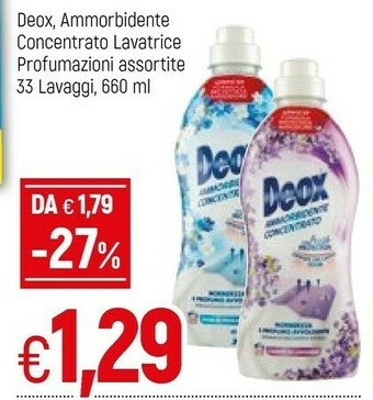 Famila Deox Ammorbidente offerta