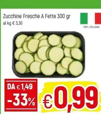 Famila Zucchine Fresche A Fette offerta
