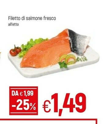 Famila Filetto Di Salmone Fresco offerta