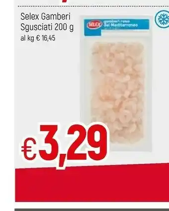 Famila Selex Gamberi Sgusciati offerta