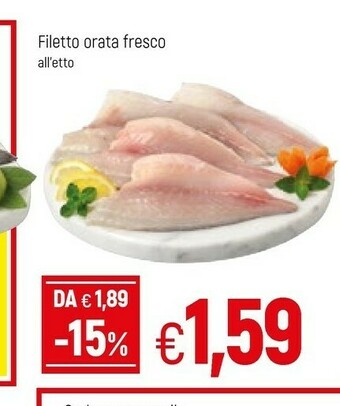 Famila Filetto Orata Fresco offerta