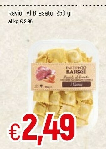 Pastificio Barosi Ravioli Al Brasato