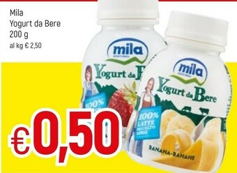 Famila Mila Yogurt Da Bere Banana 200 G(ml) offerta