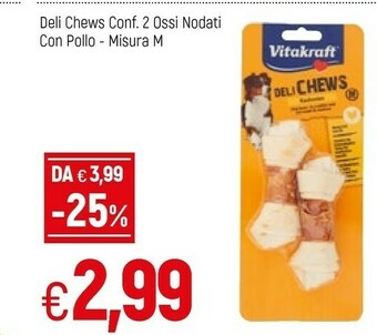 Famila Vitakraft Deli Chews Con Pollo offerta