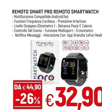 Famila Remoto Smart Pro Remoto Smartwatch offerta