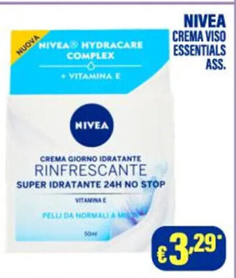 NIVEA CREMA VISO ESSENTIALS ASS.