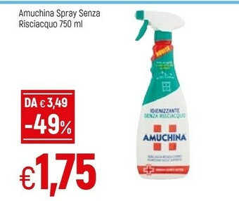 Famila Amuchina Spray Senza Risciacquo 750 Ml offerta