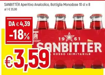 Famila Sanbitter Aperitivo Analcolico 800 Ml offerta