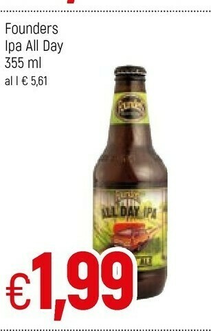Famila Founders Ipa All Day 355 Ml offerta