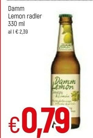 Damm Lemon Radler