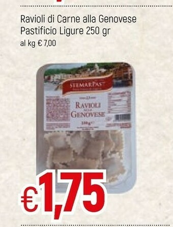 Famila Pastificio Ligure Ravioli Di Carne Alla Genovese offerta