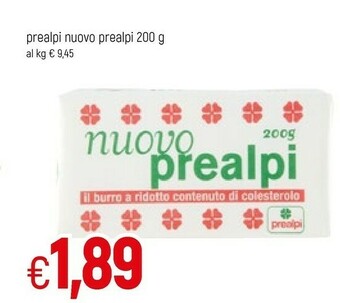 Famila Prealpi Burro offerta