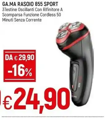 Ga.ma Rasoio 855 Sport