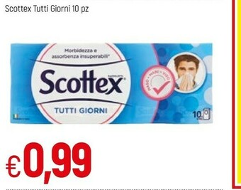 Famila Superstore Scottex Tutti Giorni 10 Pz offerta