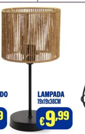 Cossuto LAMPADA 19x19x38CM offerta