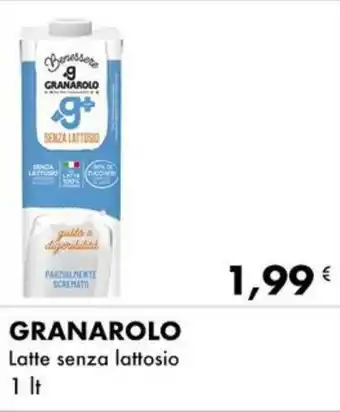 Iper Tosano GRANAROLO Latte senza lattosio 1 lt offerta