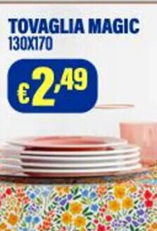 Cossuto TOVAGLIA MAGIC 130X170 offerta