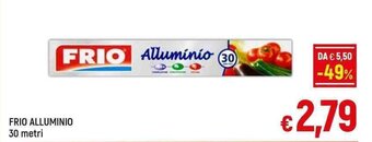 FRIO ALLUMINIO 30 metri