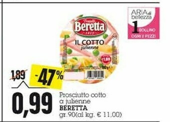 Emi Supermercati Beretta Il Cotto Julienne 90 G(ml) offerta