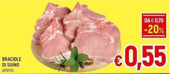 BRACIOLE DI SUINO