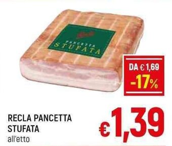 A&O RECLA PANCETTA STUFATA offerta