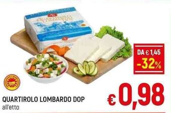 A&O QUARTIROLO LOMBARDO DOP offerta