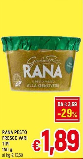 RANA PESTO FRESCO VARI TIPI 140 g