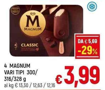 A&O 4 MAGNUM vari tipi 300/ 316/328 g offerta