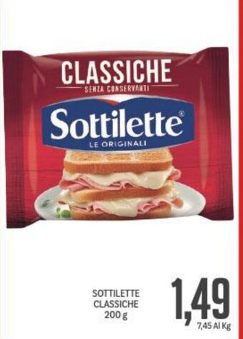 Supermercati Piccolo SOTTILETTE CLASSICHE 200 g offerta