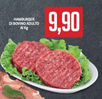 Supermercati Piccolo HAMBURGER DI BOVINO ADULTO offerta