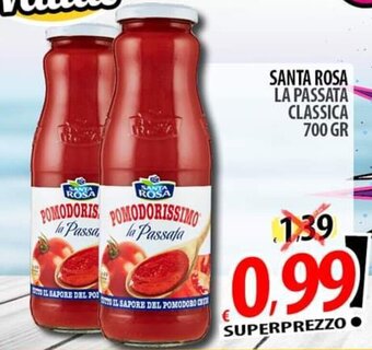 SANTA ROSA LA PASSATA CLASSICA 700 GR