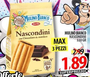 Il Genio Supermercato MULINO BIANCO NASCONDINI 330 GR offerta