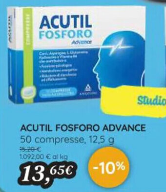 ACUTIL FOSFORO ADVANCE 50 compresse, 12,5 g