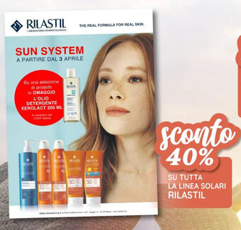Coop SU TUTTA LA LINEA SOLARI RILASTIL offerta