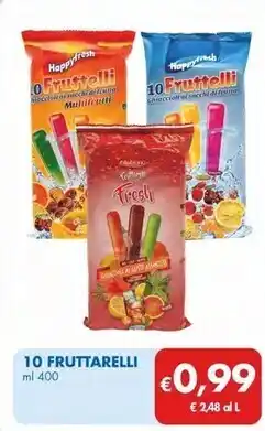 Happyfresh 10 fruttarelli