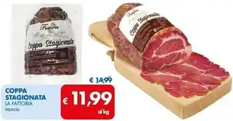 La fattoria coppa stagionata