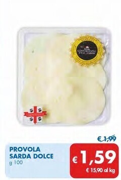 MD Discount Provola sarda dolce offerta