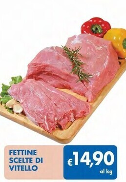 MD Discount Fettine scelte di vitello offerta