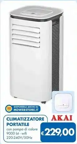 MD Discount Akai climatizzatore portatile offerta