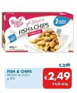 MD Discount Pronti al volo fish & chips offerta